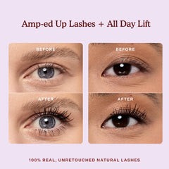 Tower 28 Mascara triple-wave brush detail for precise volume and length.