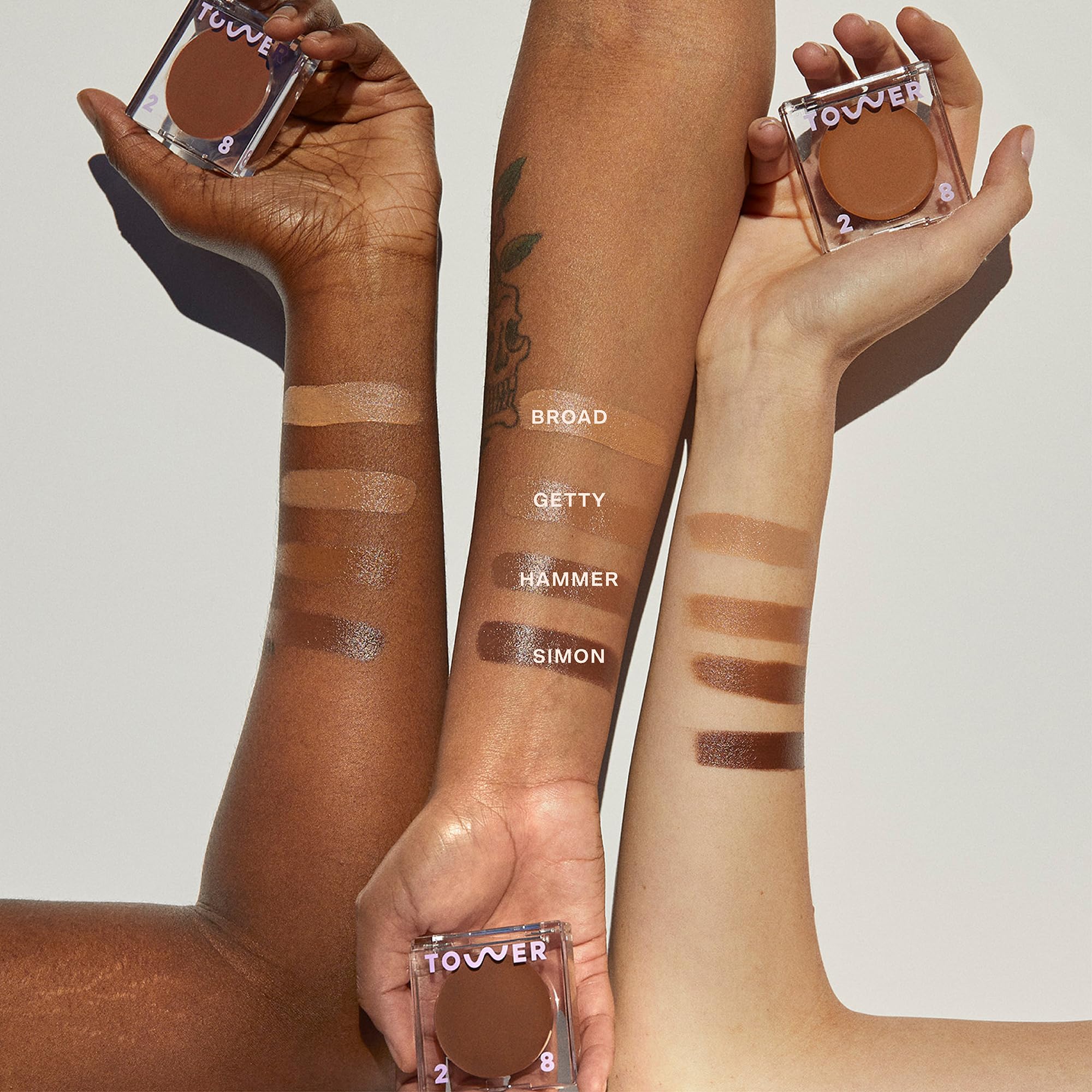 Tower 28 Sculptino finger-blend guidance helps achieve seamless definition.