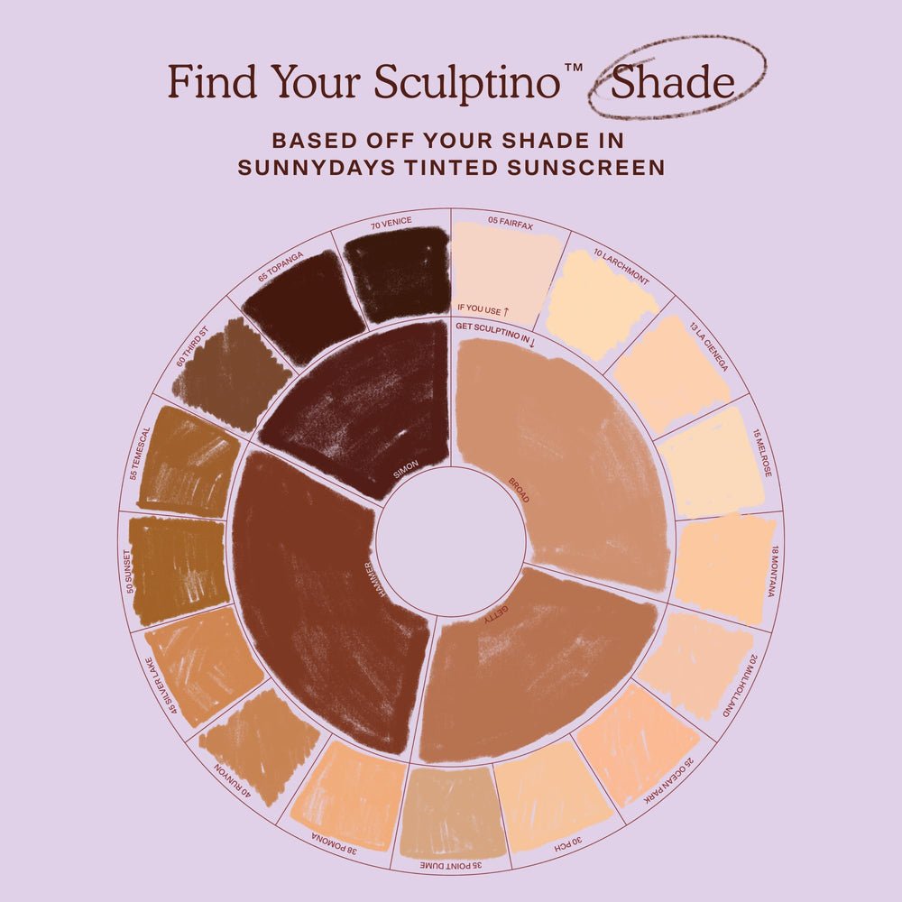 Tower 28 Sculptino vegan cruelty-free range signals clean beauty options.