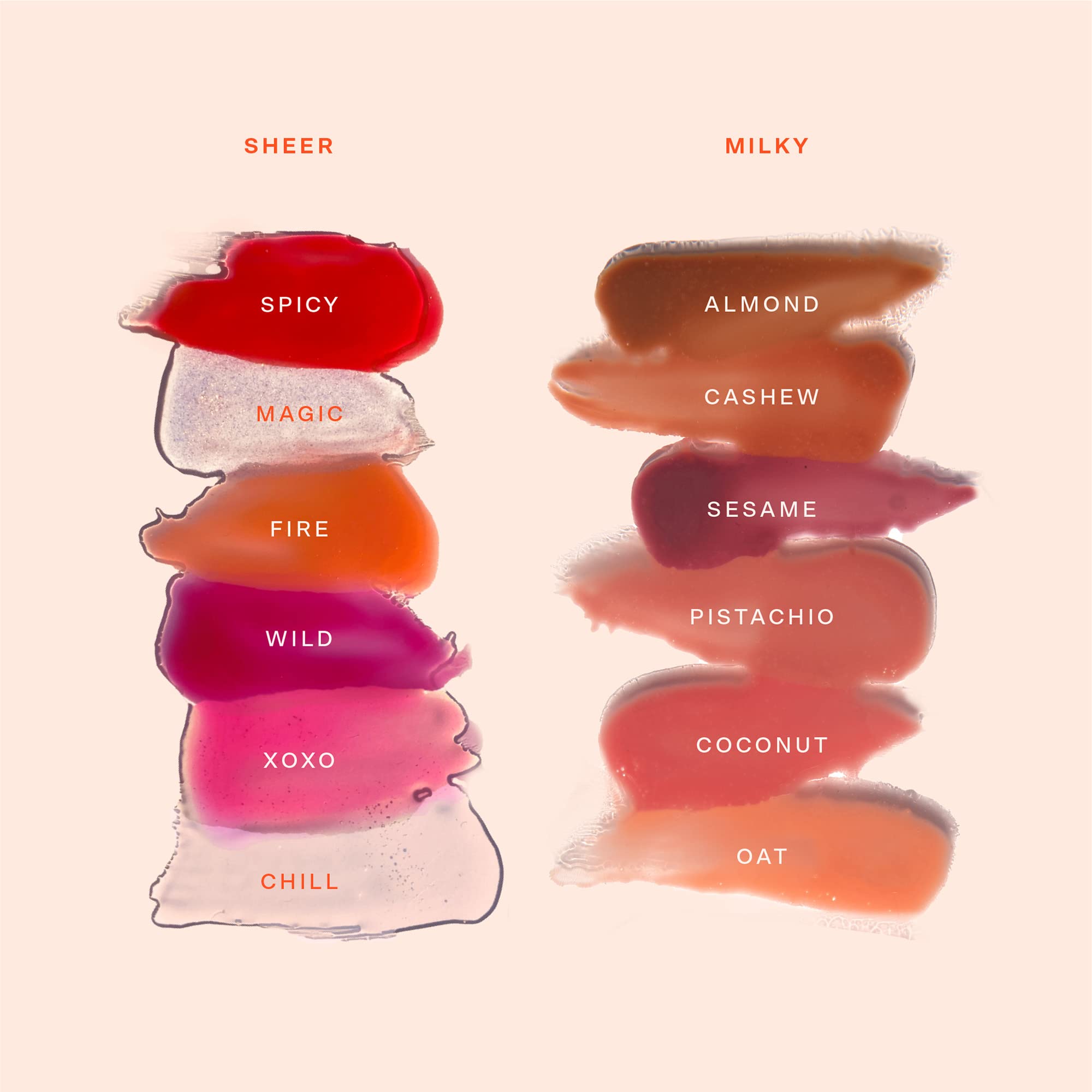 Tower 28 ShineOn Lip Jelly XOXO color range suits many skintones.