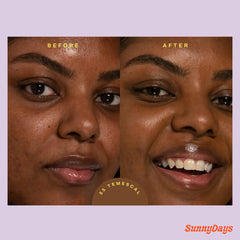 Tower 28 SunnyDays swatch demonstrating luminous buildable coverage for natural finish
