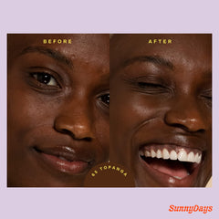 Tower 28 SunnyDays SPF 30 swatches Topanga-65 on skin for buildable coverage.