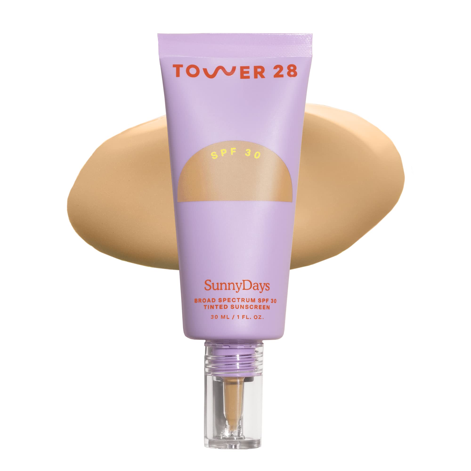 Tower 28 SunnyDays bottle with tinted SPF 30 for everyday protection