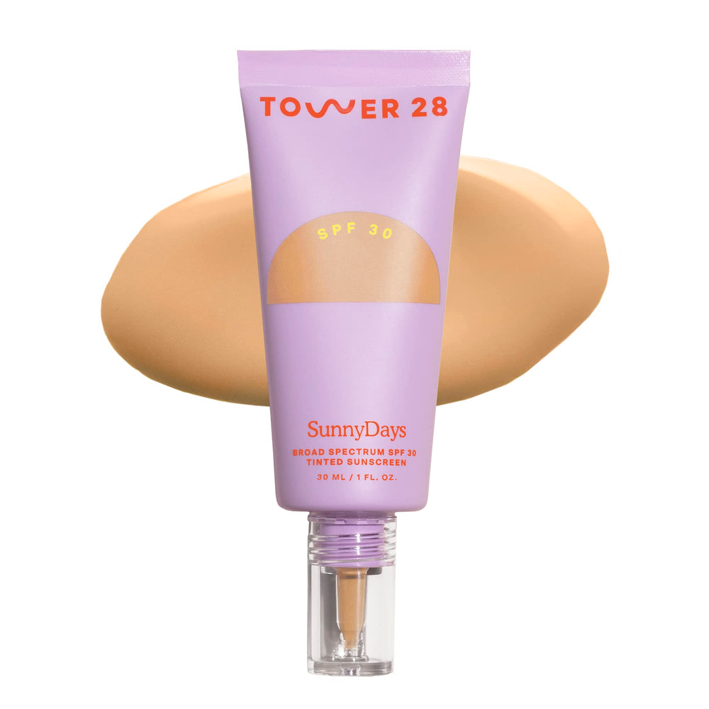 Tower 28 SunnyDays bottle with tinted SPF 30 for everyday protection