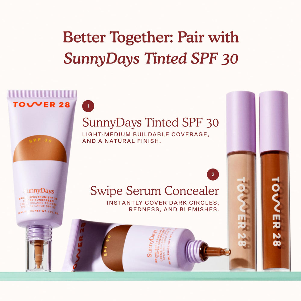 Travel-case-ready concealer for on-the-go touch-ups.