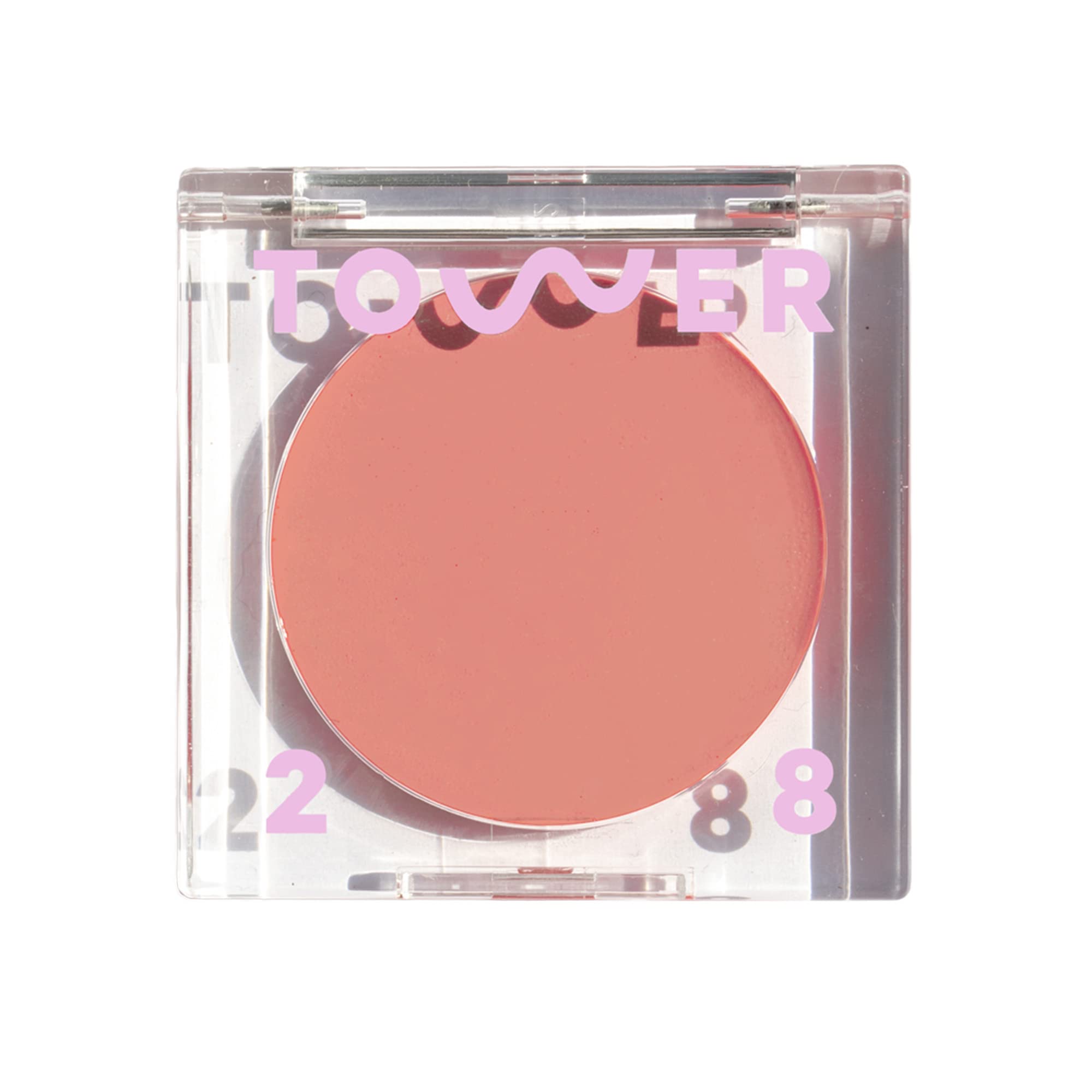 Tower 28 BeachPlease Cream Blush Rosy Nude lip and cheek color with luminous finish.