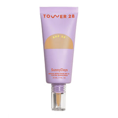Tower 28 SunnyDays SPF 30 tinted moisturizer bottle for natural coverage and sun protection