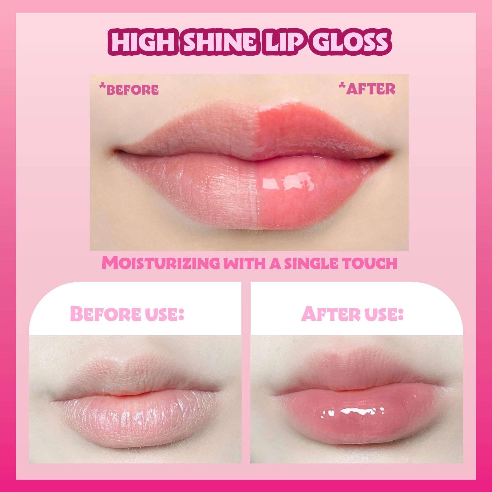 Townley Girl Barbie lip gloss peach flavor with playful Barbie designs.