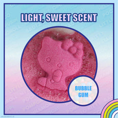 Townley Girl bubblegum-scented bath bombs for bath time delight.