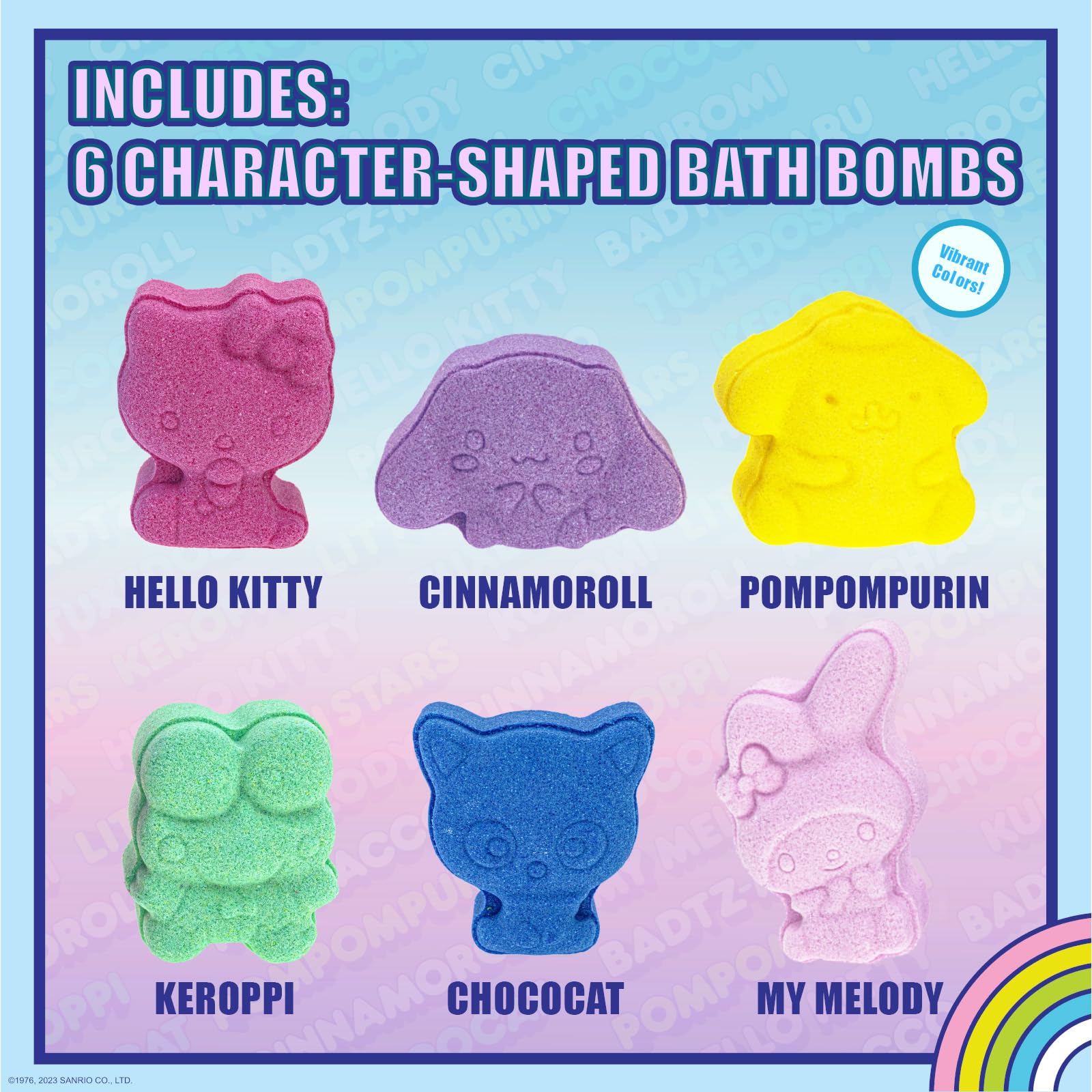 Townley Girl Keroppi bath bomb mold adds colorful fizz for play.