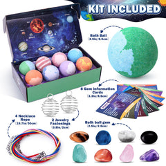 Toylink Galaxy Bath Bombs planet color bombs delight kids during bath