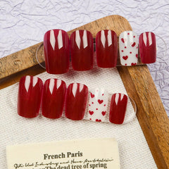 Toypoels press-on nails include jelly glues for quick, mess-free application.