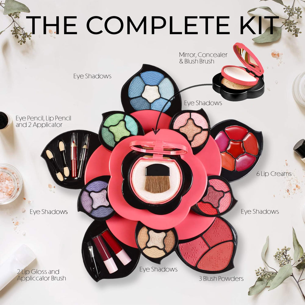 Toysical makeup kit teens 40-color eyeshadow palette for versatile looks and experimentation