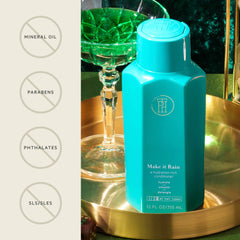 Creamy texture swirl of TPH Make It Rain Hydrating Conditioner