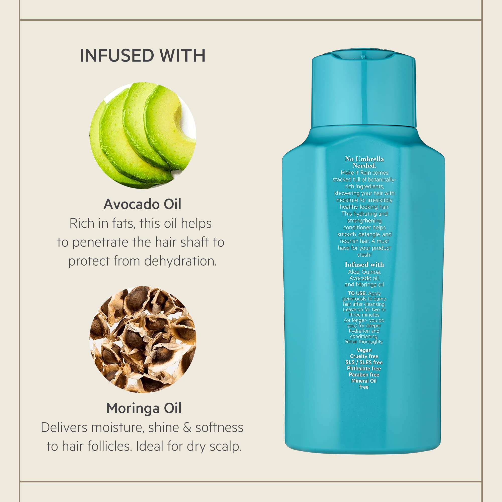 TPH by Taraji Make It Rain Hydrating Conditioner two-pack front view