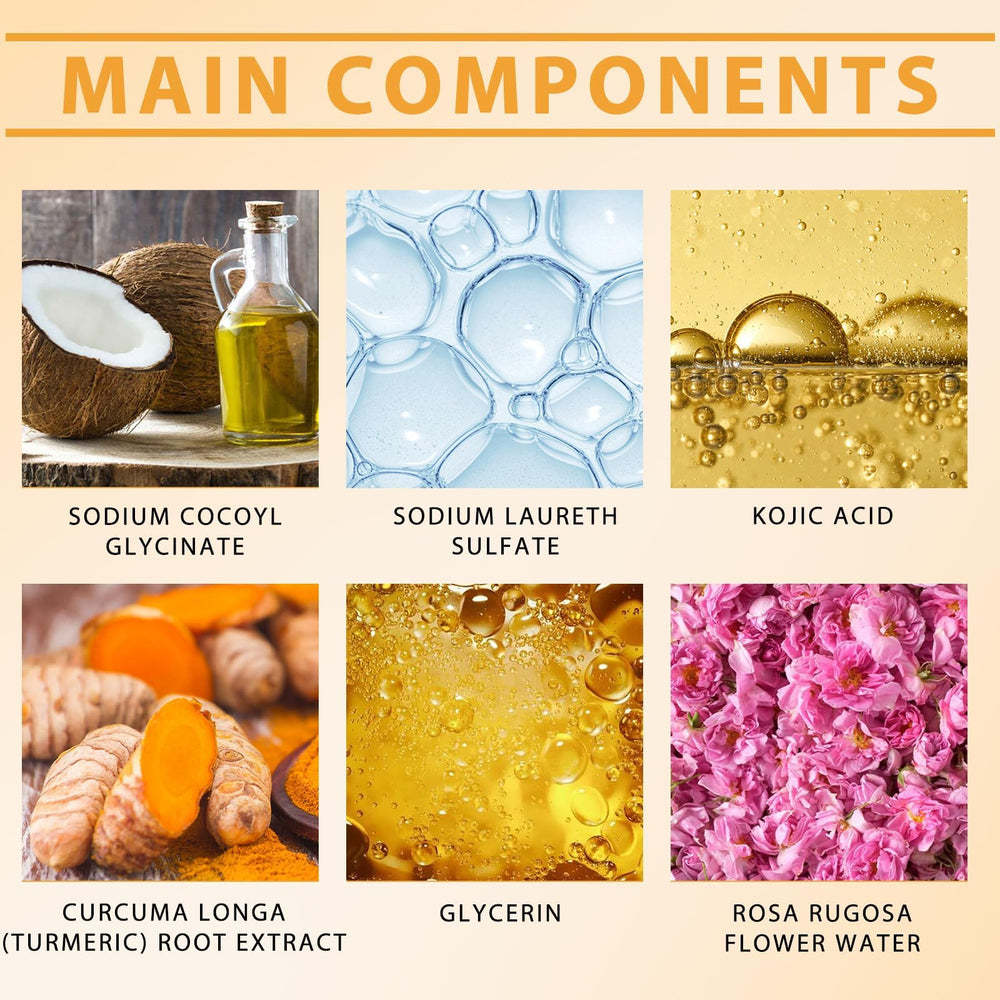 TPTAL Turmeric Wash and Care bath-time scene for a refreshing cleanse