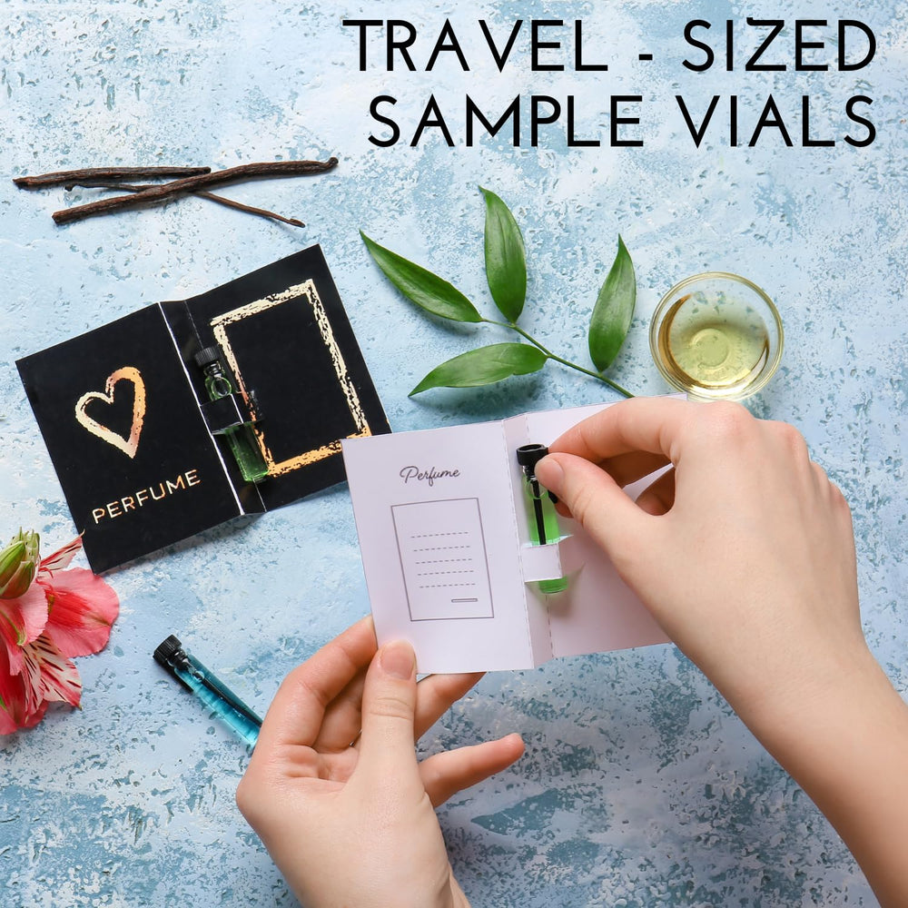 Tradeberry travel-friendly perfume samples image, perfect before you buy.