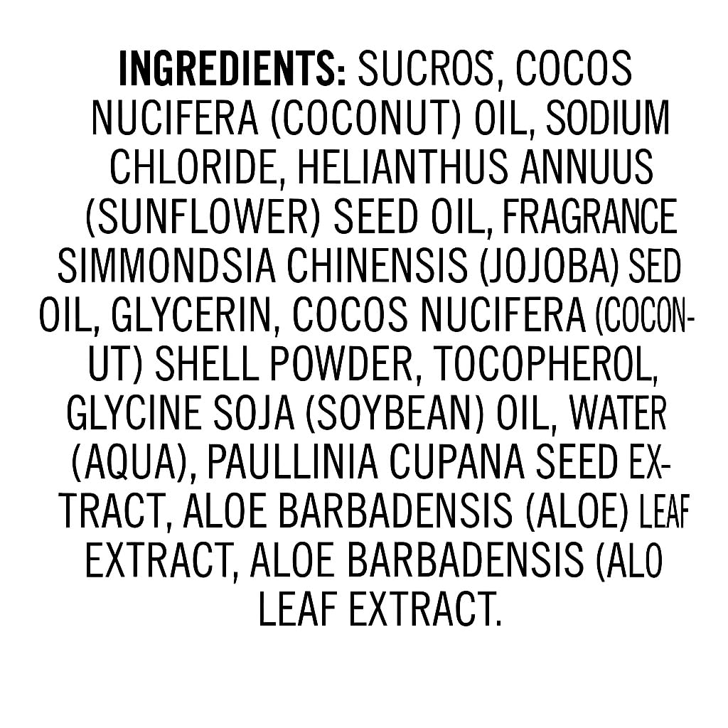 Trader Joe's Brazil Nut Body Scrub scent delivers salted caramel pistachio aroma for a soothing routine.