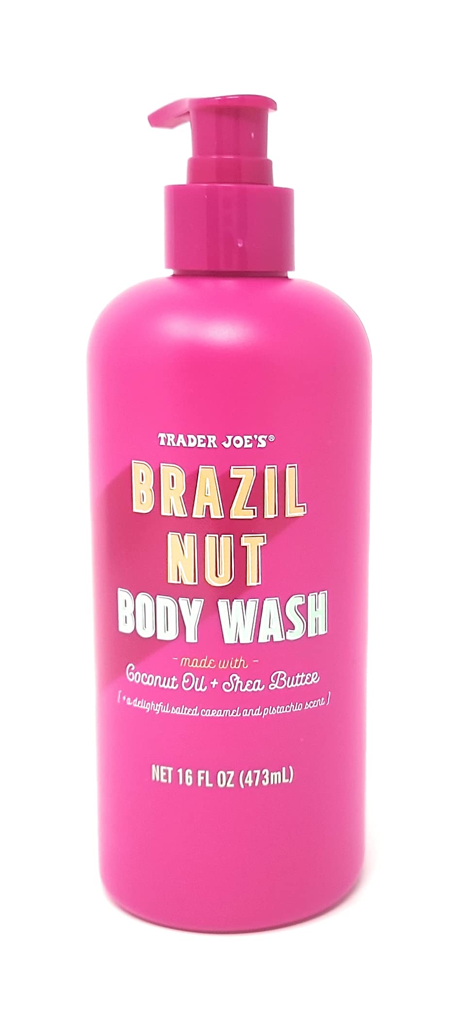 Trader Joe's Brazil Nut Body Wash lather action: gentle cleanse suitable for daily skincare.