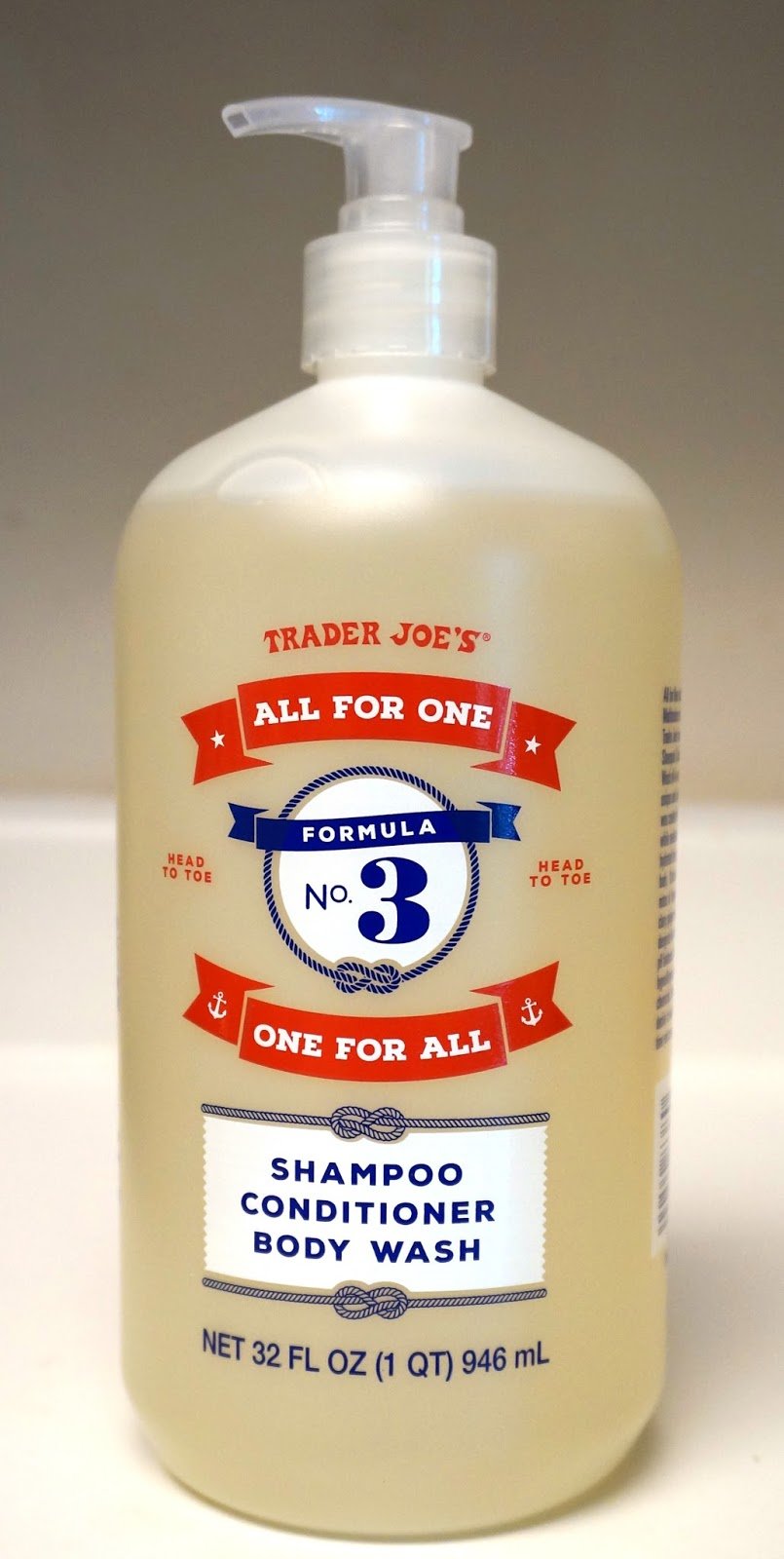 Trader Joe's Formula No.3 lather close-up for gentle hair and body cleansing