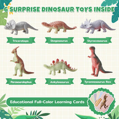 TranquilBliss dinosaur toy revealed from a dissolving egg