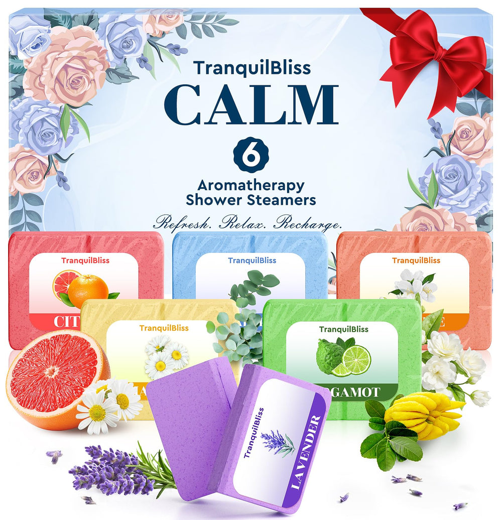 TranquilBliss eucalyptus-steamer ready for a calming, spa-like morning shower