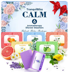 TranquilBliss eucalyptus-steamer ready for a calming, spa-like morning shower