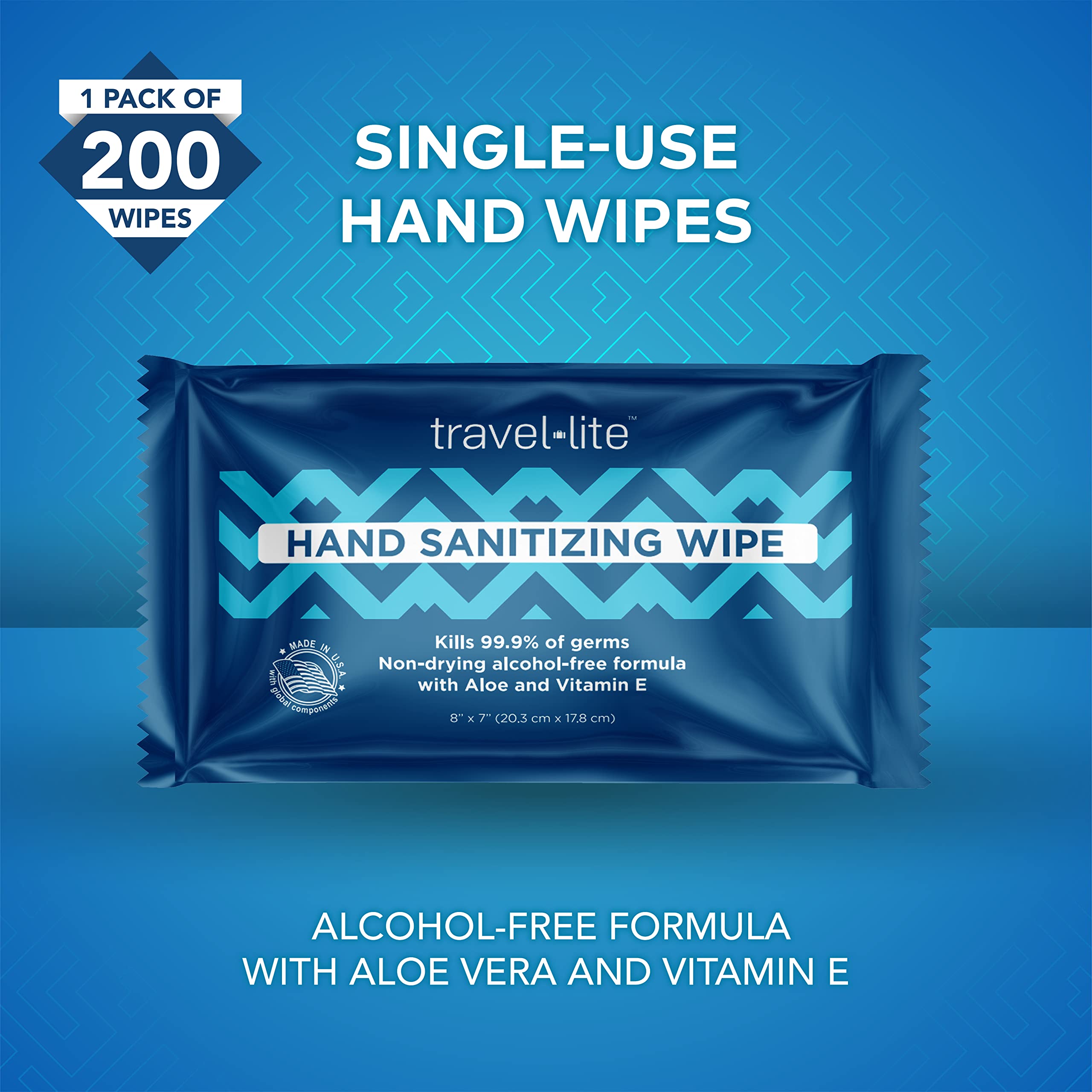 Travel Lite compact pocket-pack wipes ready for travel bags