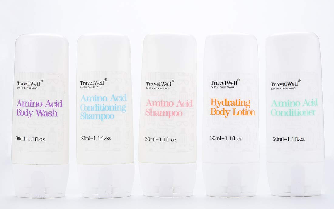 Travel Well toiletries are individually wrapped for guest hygiene