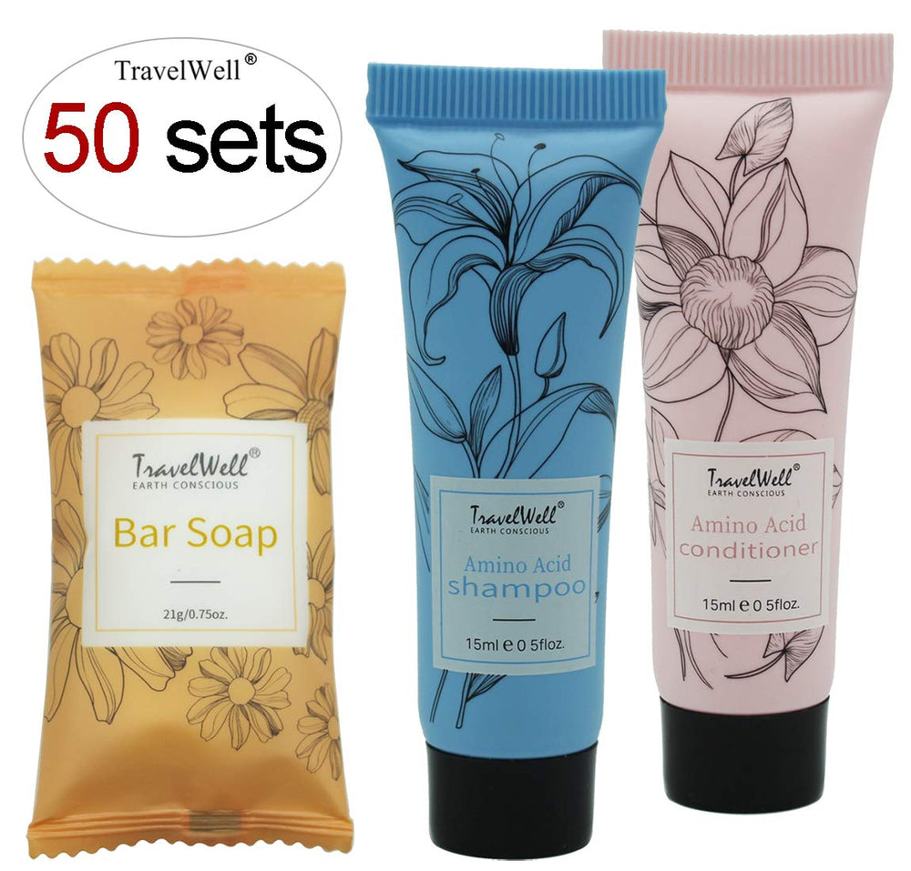 Travel Well mini soap bars for spa-like guest comfort.