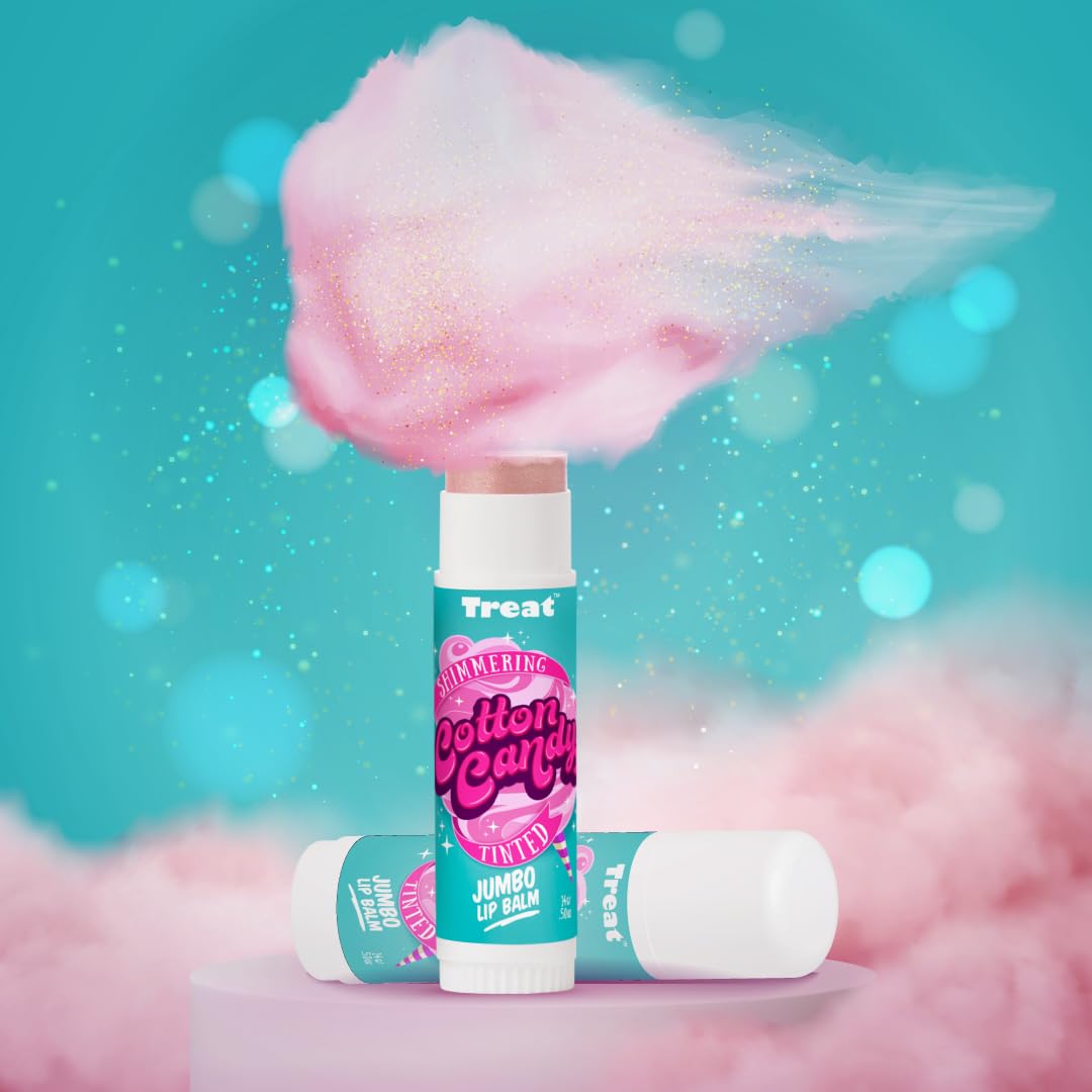 Treat Jumbo Lip Balm made in USA with organic ingredients.