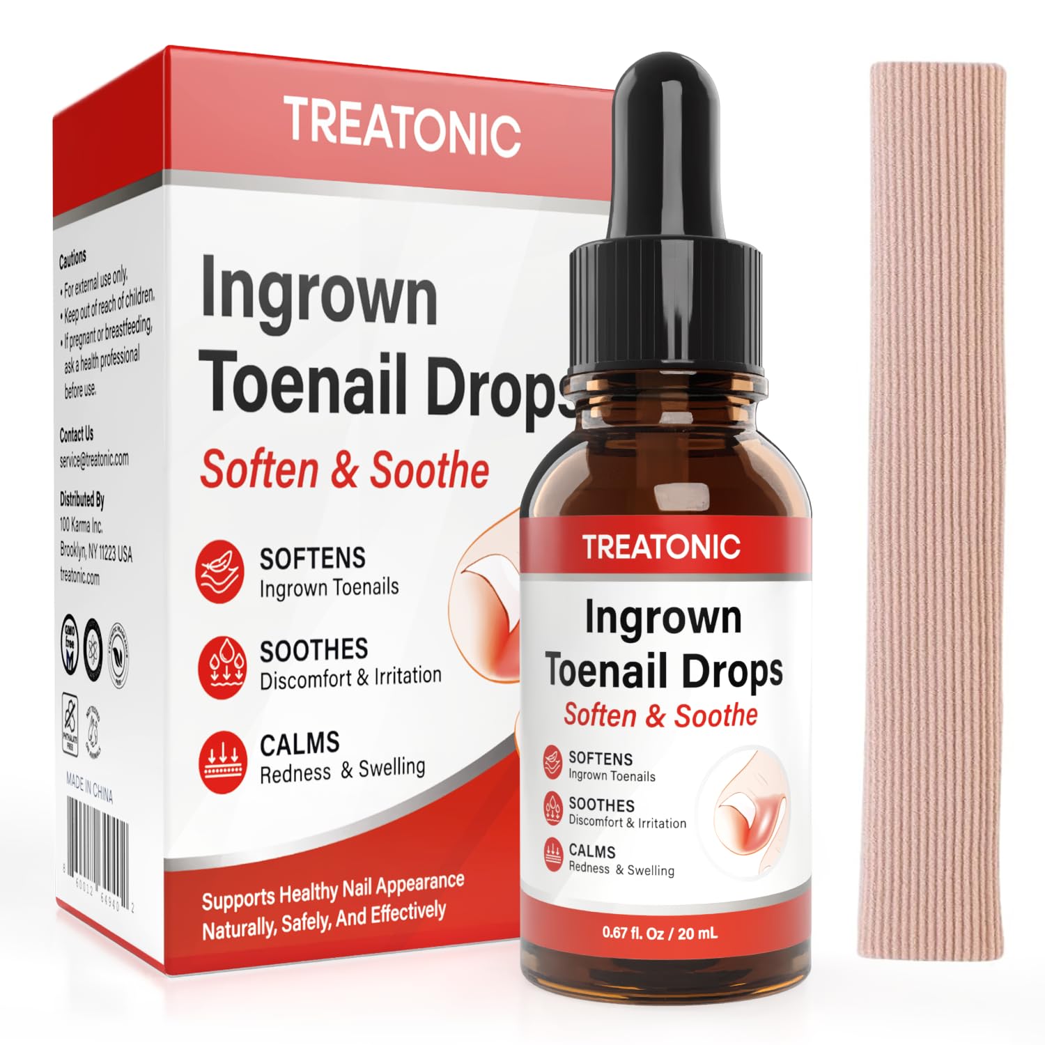 Gift-ready packaging for ingrown nail relief ideas.