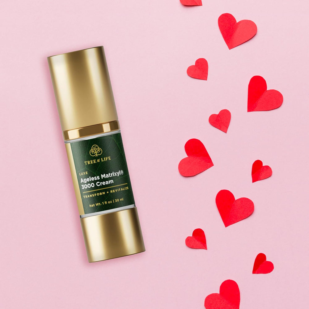 Tree of Life Beauty Moisturizer cream texture swatch reveals a smooth, non-greasy finish