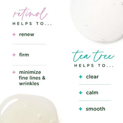 Tree of Life Beauty Retinol Serum drops, nightly use for smoother-looking skin