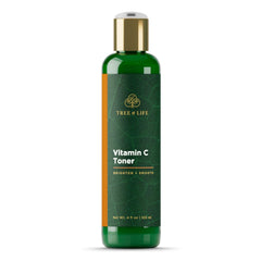 Tree of Life Beauty Vitamin C Toner bottle front, refreshing and clarifying for even-toned skin