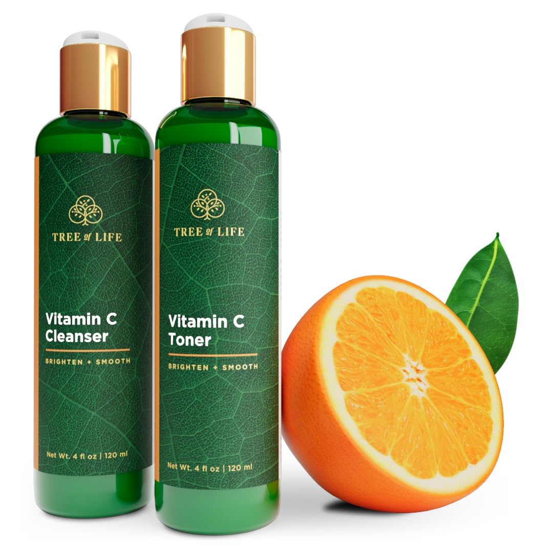 Tree of Life Beauty Vitamin C Cleanser bottle for a gentle, refreshing cleanse