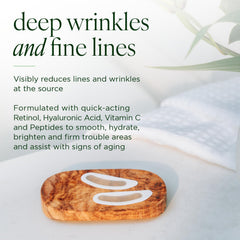 Tree of Life Beauty patches between eyes applied for targeted lift and hydration