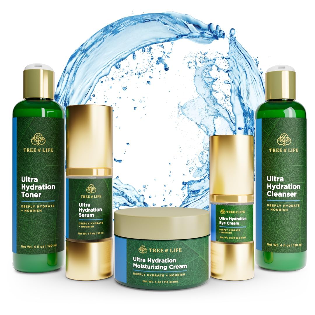 Tree of Life Ultra Hydration cleanser bottle for a refreshing cleanse with aloe and vitamin E.
