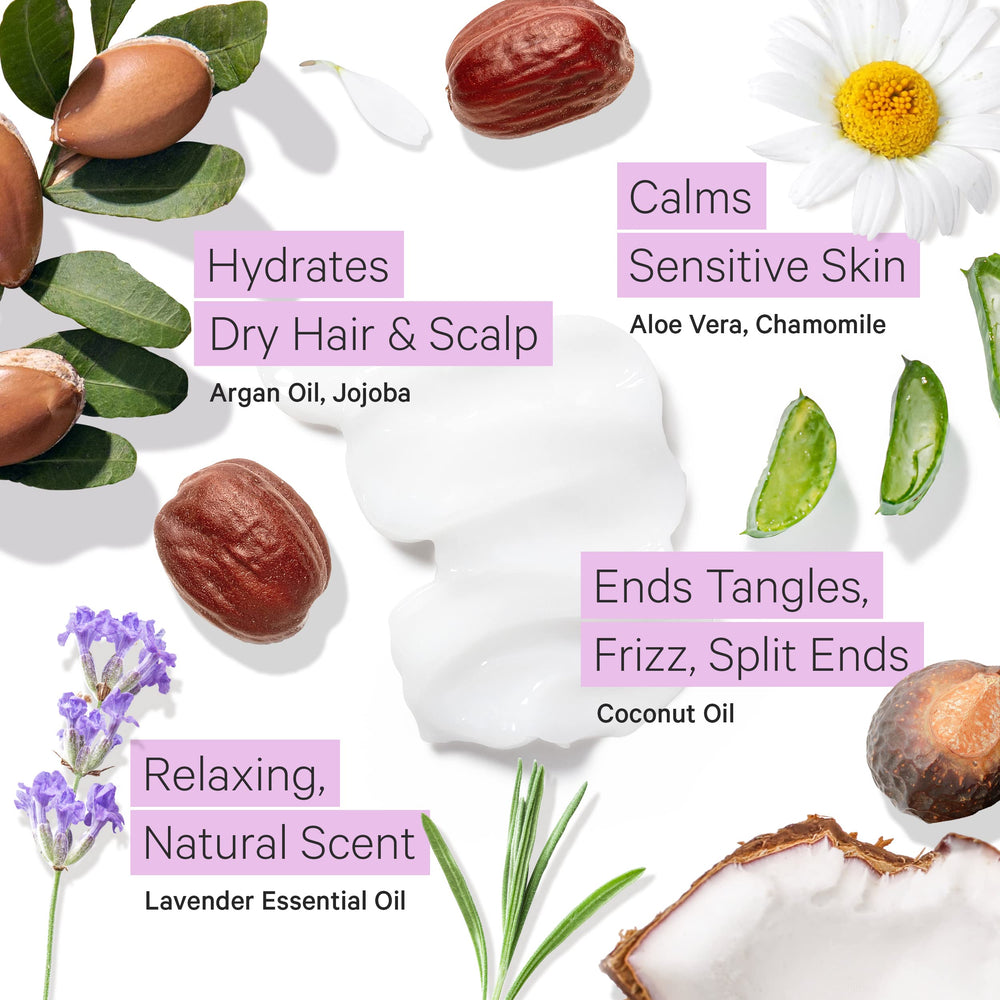 Tree to Tub argan oil rich formula delivers silky, manageable hair.