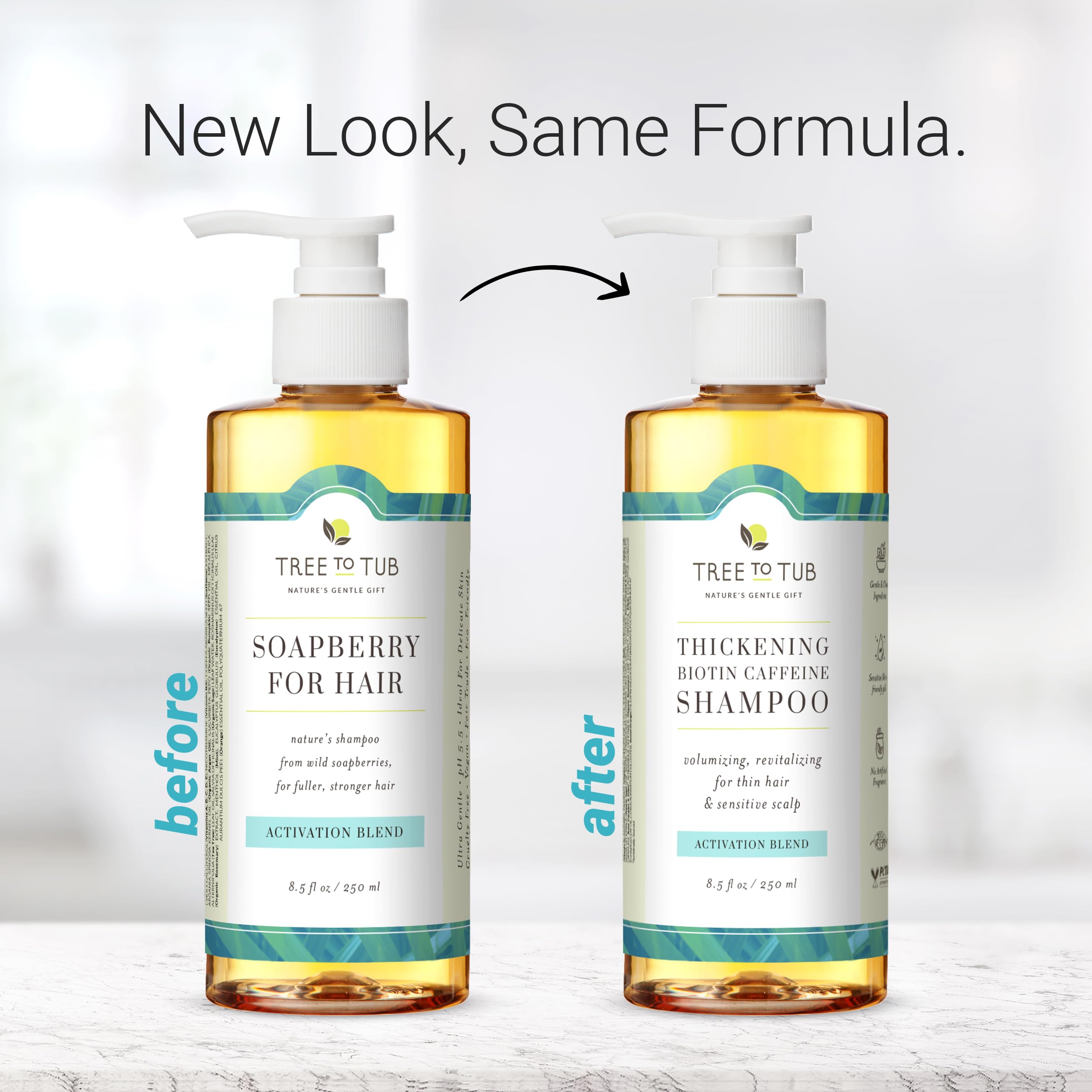 Sicilian lemon fragrance in Tree to Tub shampoo for a bright, uplifting scent.