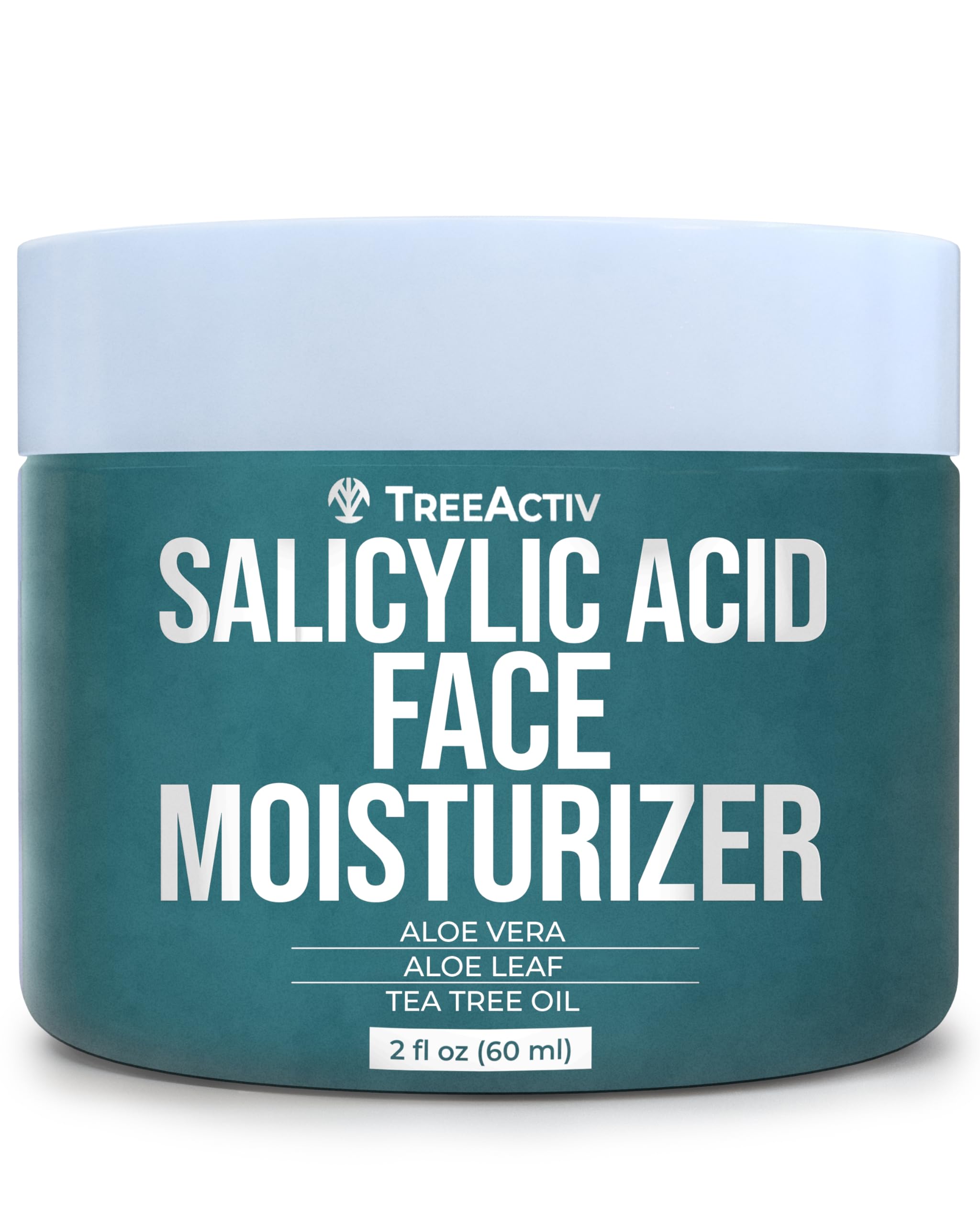 TreeActiv Acne Eliminating Face Cream bottle for on-the-go moisture and clearer skin.