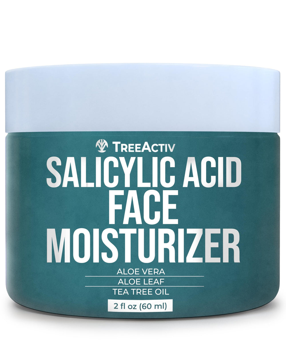 TreeActiv Acne Eliminating Face Cream bottle for on-the-go moisture and clearer skin.