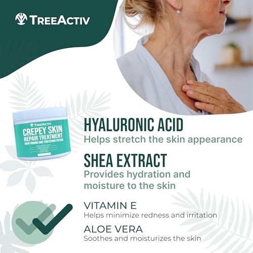 TreeActiv 2-pack bottle image highlighting easy daily application and lasting moisture.