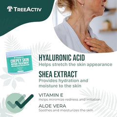 TreeActiv 2-pack bottle image highlighting easy daily application and lasting moisture.
