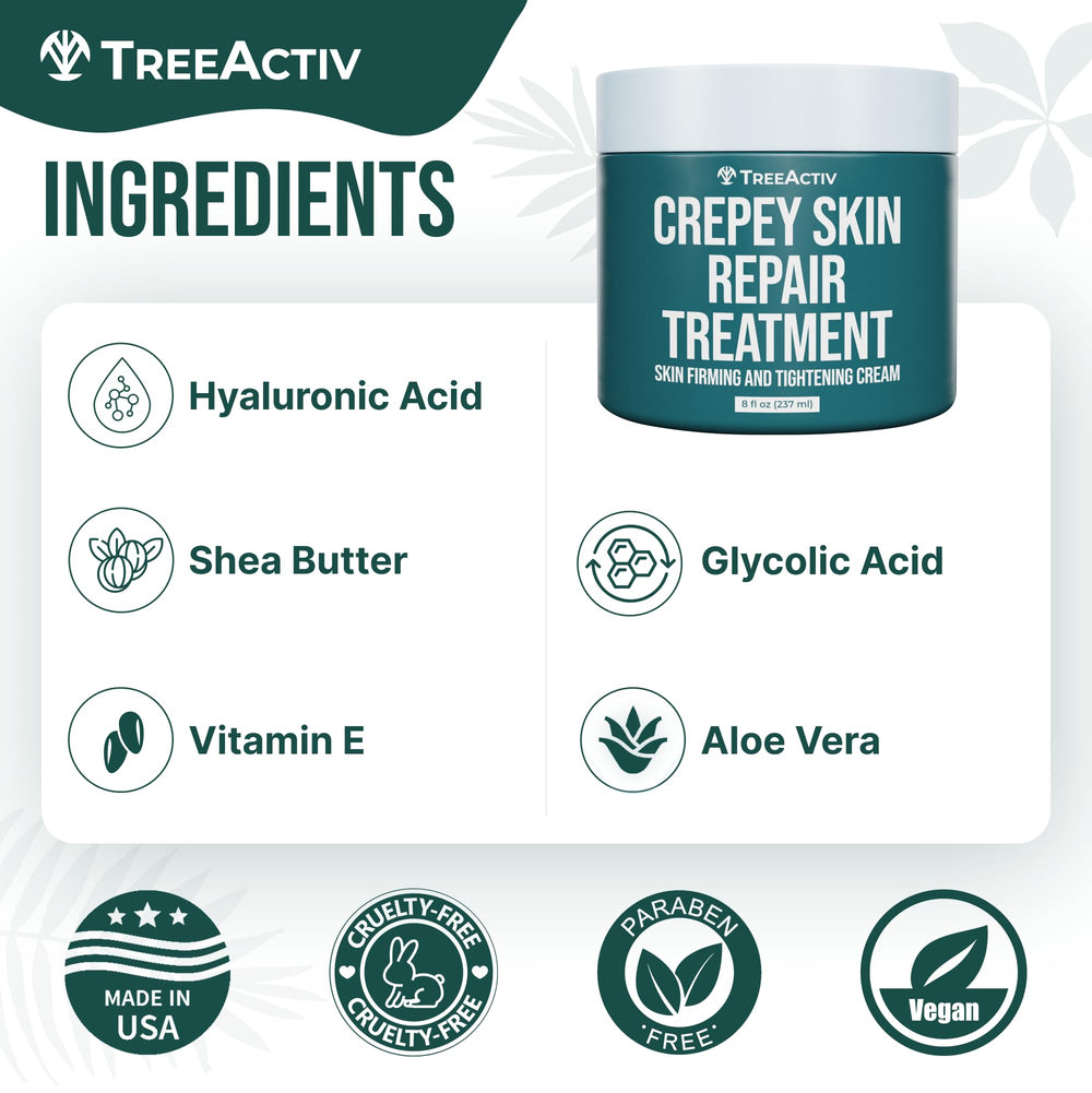 Hands applying TreeActiv cream to affected area for quick absorption