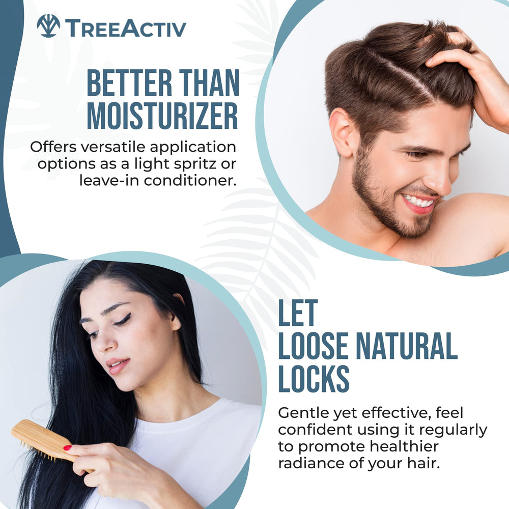 TreeActiv Hair Growth Spray delivers visible fullness with daily use.