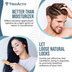TreeActiv Hair Growth Spray delivers visible fullness with daily use.