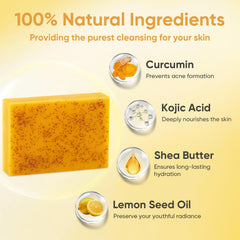 Treeroot soap features shea butter and coconut oil for deep moisture.