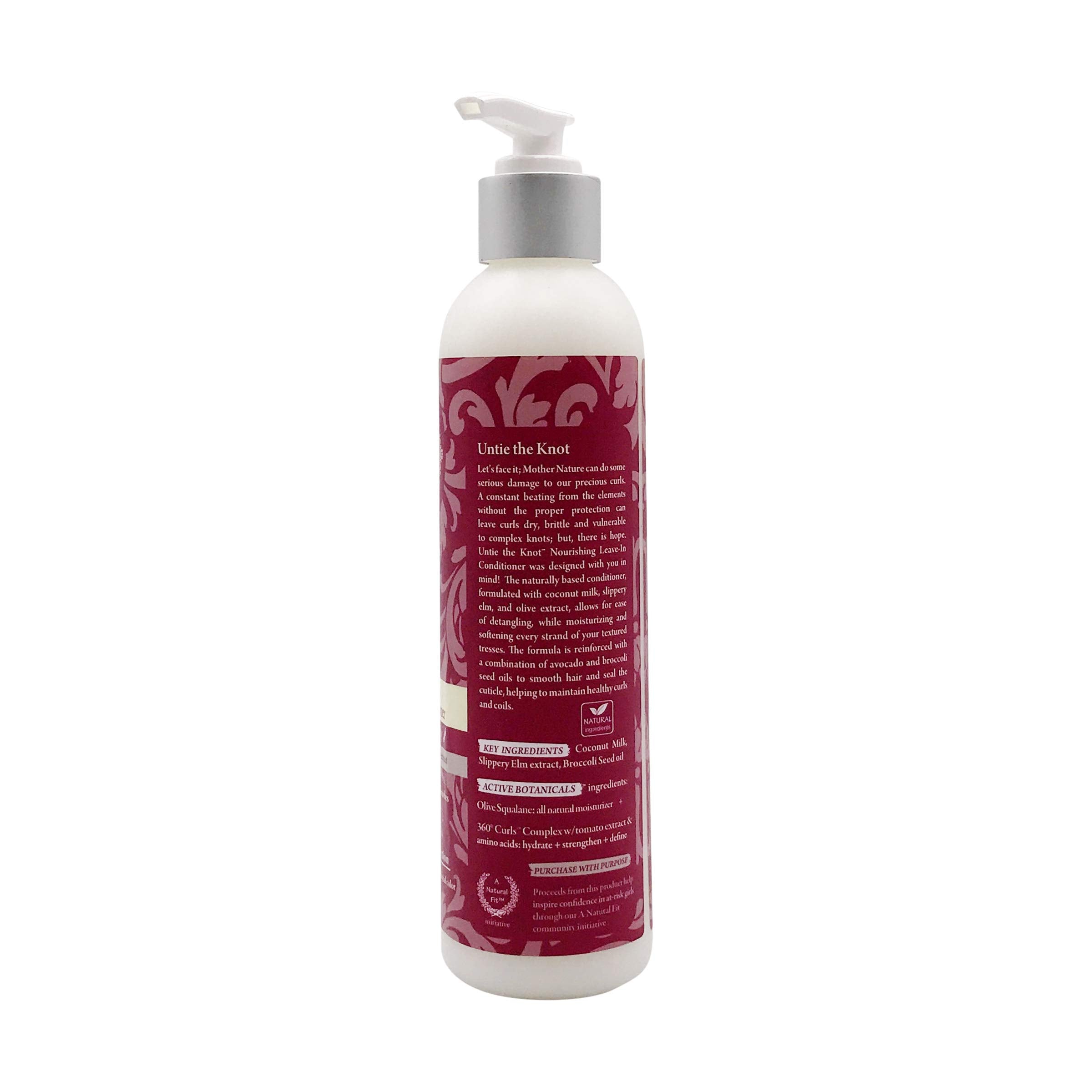 Treluxe Untie The Knot dispenser closeup for easy application