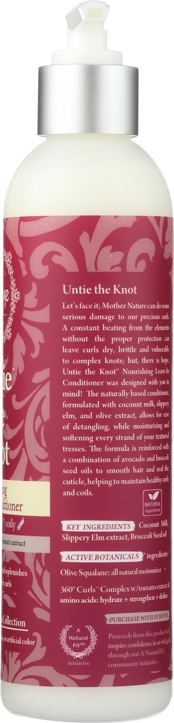 Treluxe Untie The Knot packaging shot highlights 8 oz